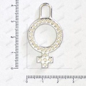 ZW-001/23mmx42mm Kursor metalowy znal nikiel